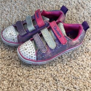 Skechers twinkle toes Sparkly-size 12